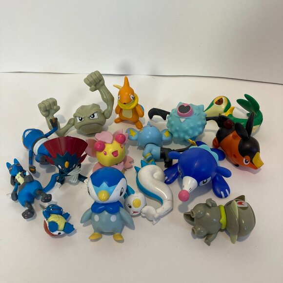 Vintage 2007 Pokémon Figure Lot of 15 Toy Jakks Pacific McDonalds Nintendo 3" - Picture 1 of 13